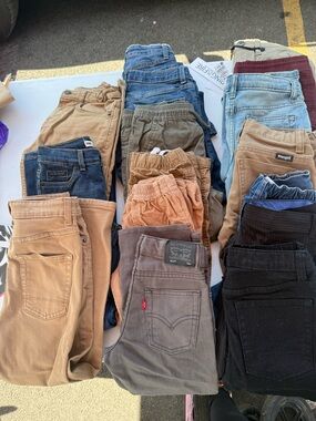Boy Jean lot 16 bottoms
